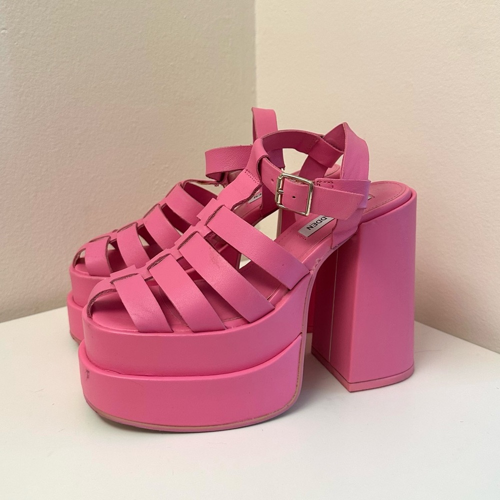 Steve Madden Carlitos Sandal Platform Pink US6
